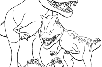 dinosaur family colouring pages | Dinosaur Coloring Pages Printable