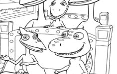 ColorMeCrazy Dinosaur Train Coloring Pages