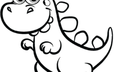 Dinosaur Coloring Pages Updated Printable PDF Print Color Craft
