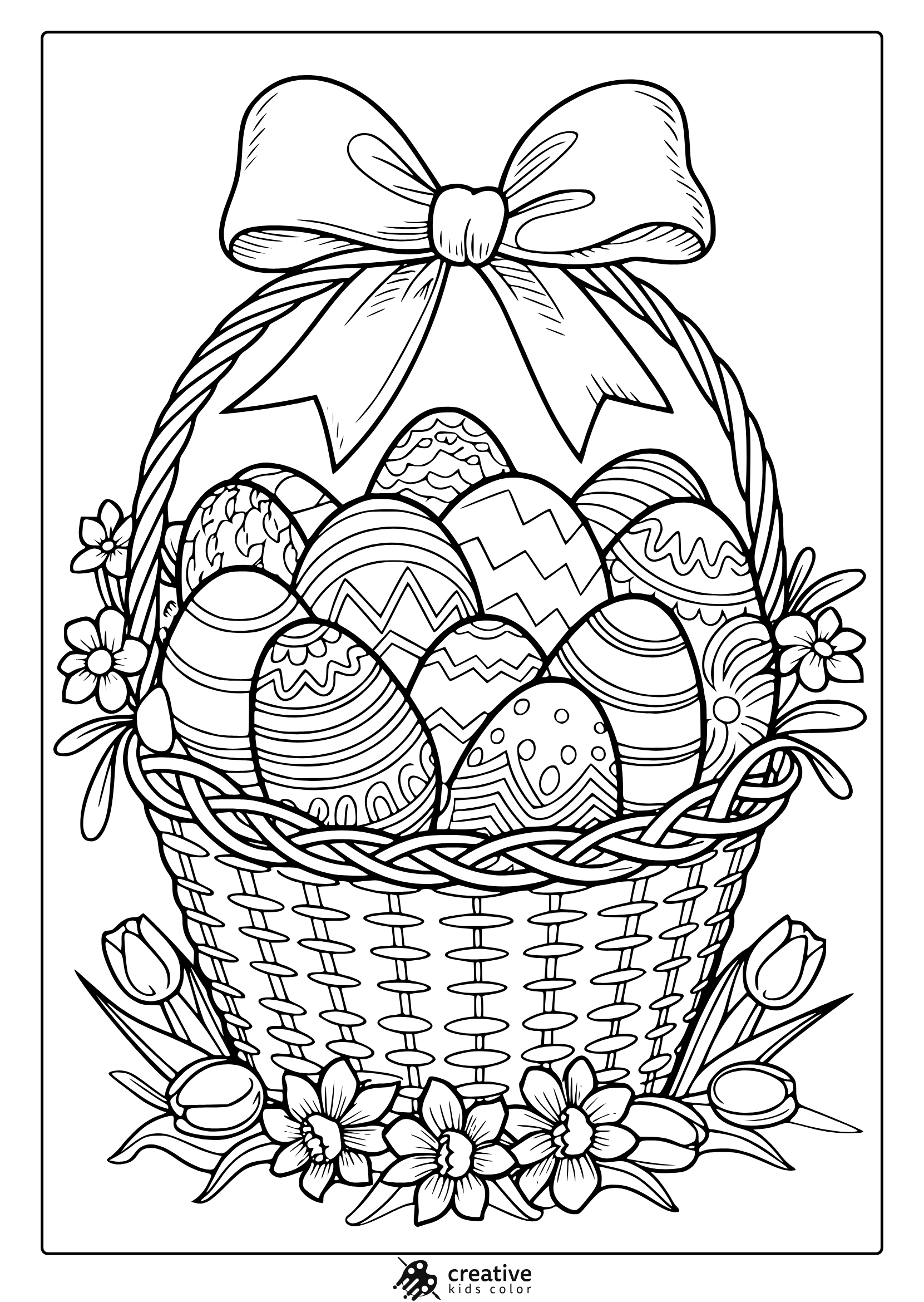 30+ Easter Coloring Pages (Free Printable Pdfs) with Preschool Free Printable Easter Coloring Pages
