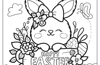 Free Printable Kids Easter Coloring Pages
