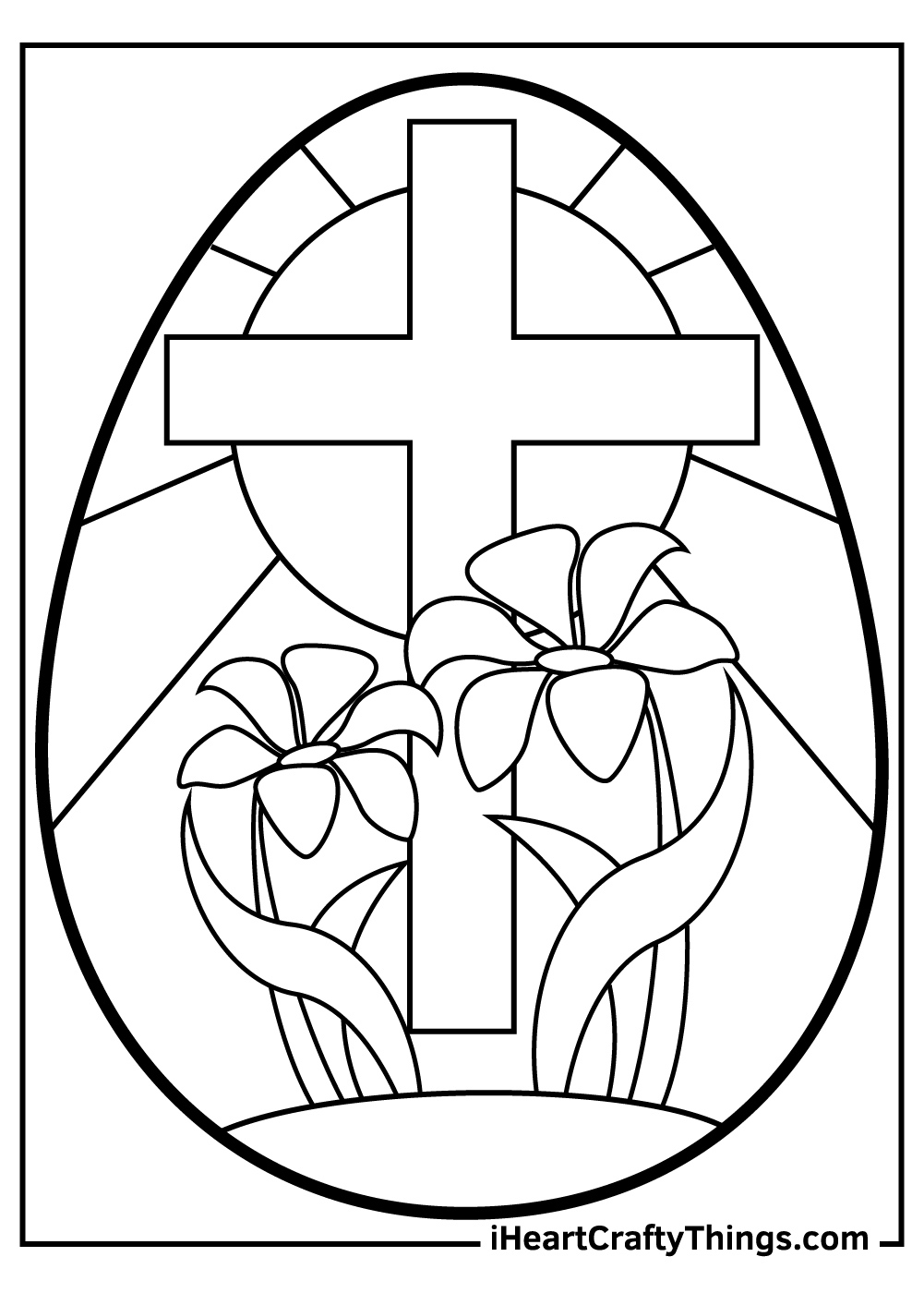 Easter Coloring Pages: 36 Free Printable Pdf Sheets For Kids for Easter Coloring Pages Printable For Christian Kids