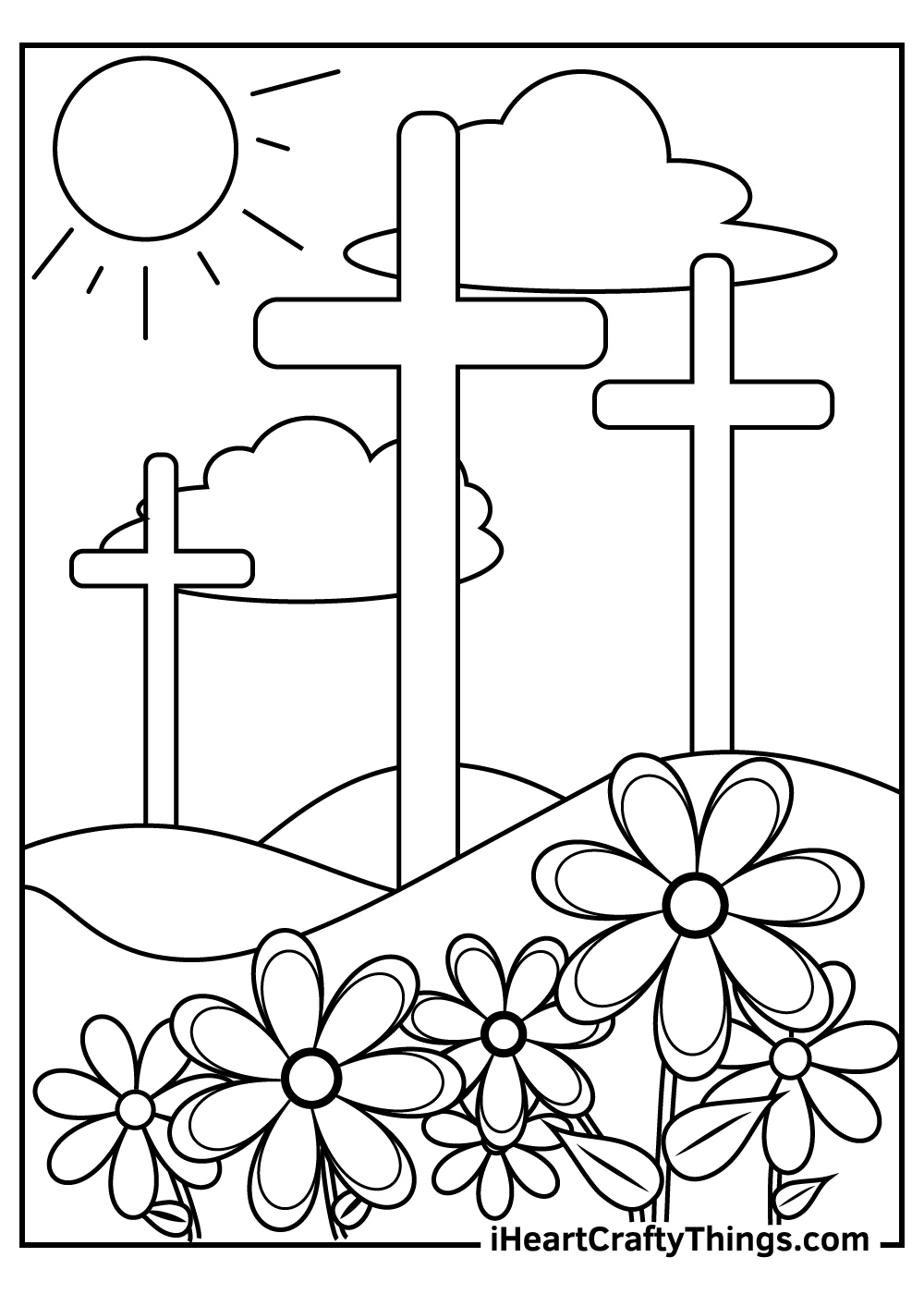 Easter Coloring Pages: 36 Free Printable Pdf Sheets For Kids throughout Free Printable Easter Sunday School Coloring Pages
