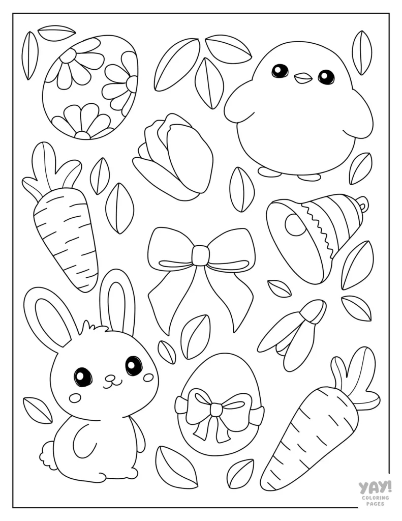 Easter Coloring Pages (Free Printables) throughout Coloring Pages Printable For Easter