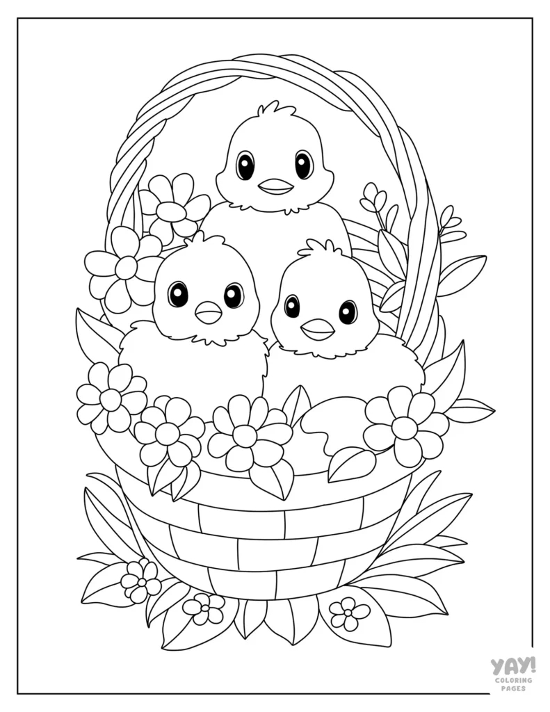 Easter Coloring Pages (Free Printables) with regard to Free Printable Easter Coloring Pages For Kindergarten