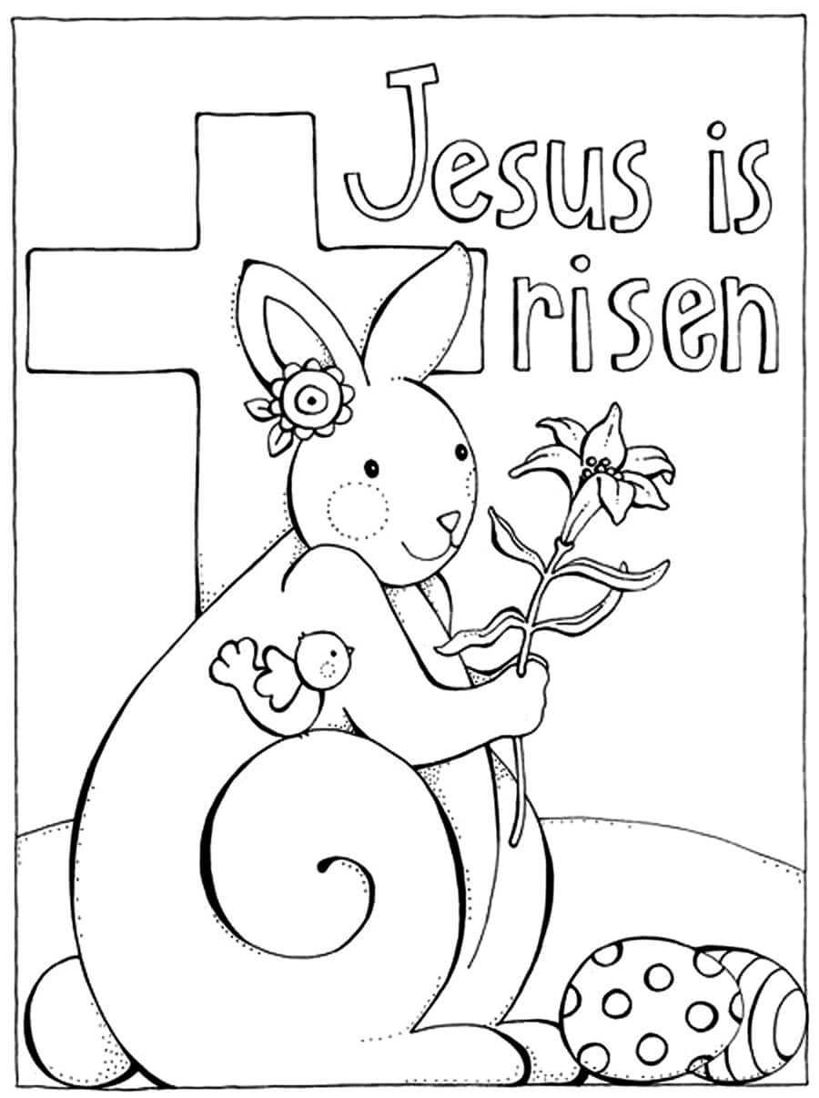 Easter Coloring Pages – Printable Coloring Pages. Free for Preschool Religious Easter Coloring Pages Printable