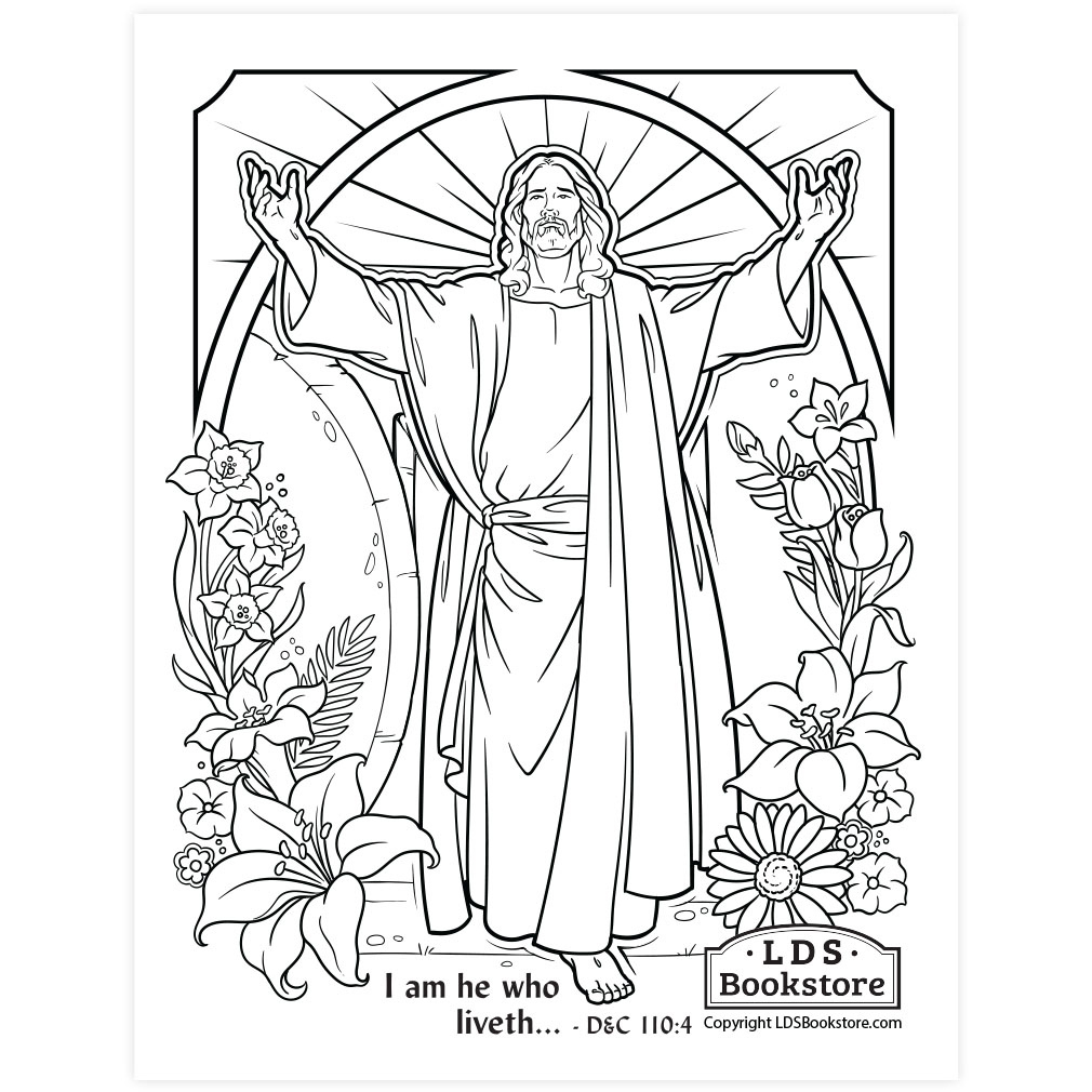 Free Easter Coloring Page - Printable regarding Christian Easter Printable Coloring Pages