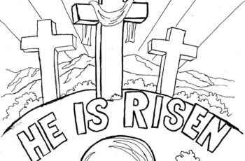 Easter Religious Coloring Pages Printable