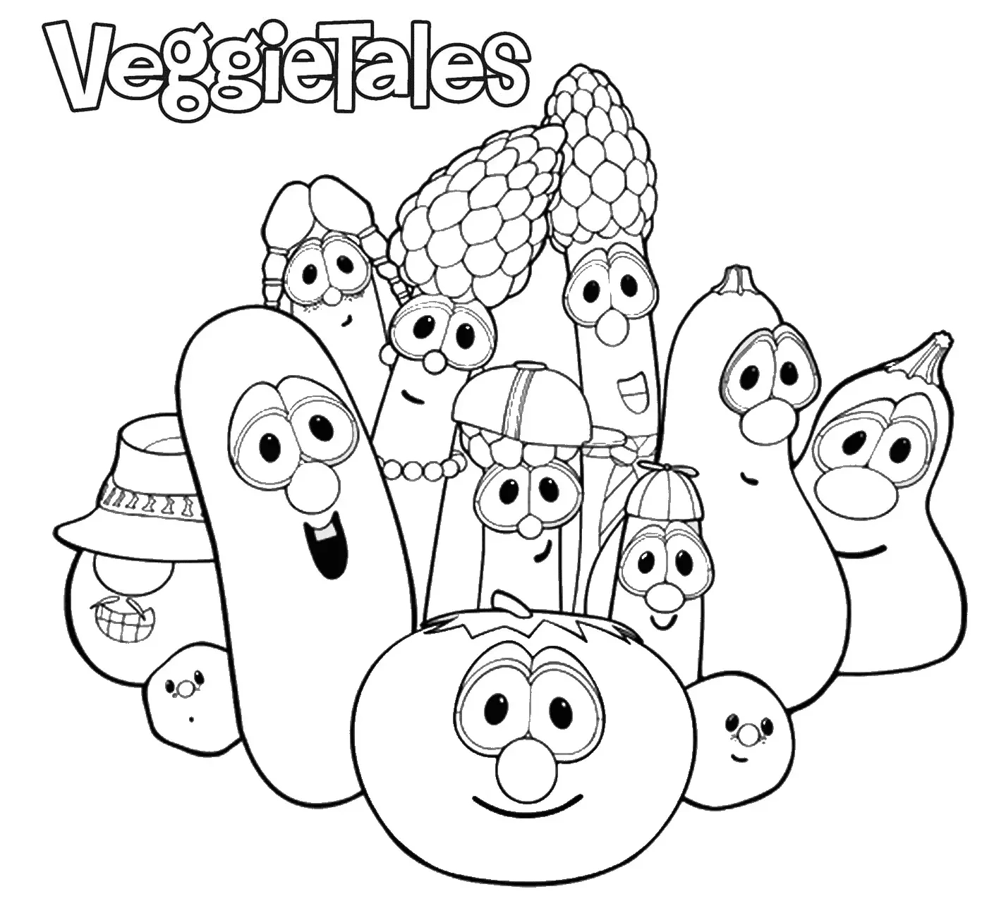 Veggietales Coloring Pages To Print - Free Printable Coloring Pages with regard to Easter Veggsie Tales Coloring Pages Printable